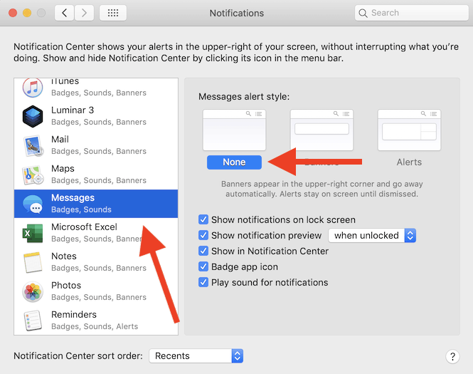 notification from quickbooks on line for mac